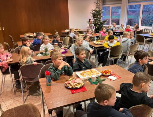 Gemeinsames Frühstück im Kindergarten